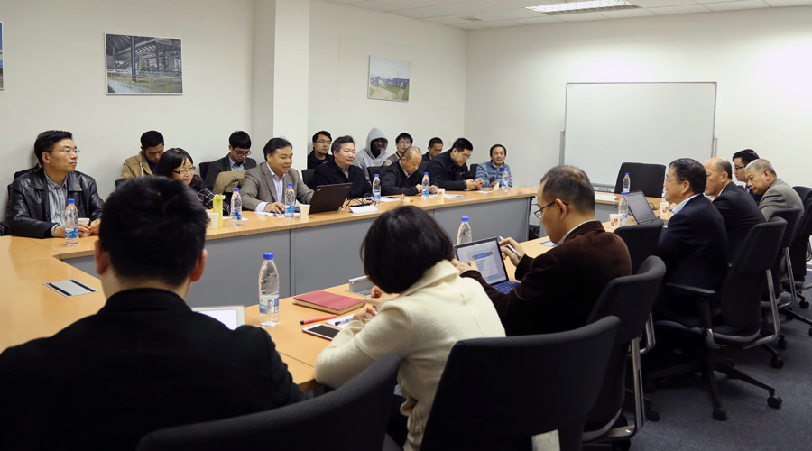 中日《基于海綿城市建設的多路徑資源再生混凝土技術與應用》項目推進會議在山美股份隆重召開