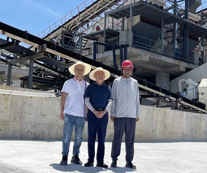 山美項目｜安徽銅陵年產400萬噸的石灰石骨料生產線蓄勢待發