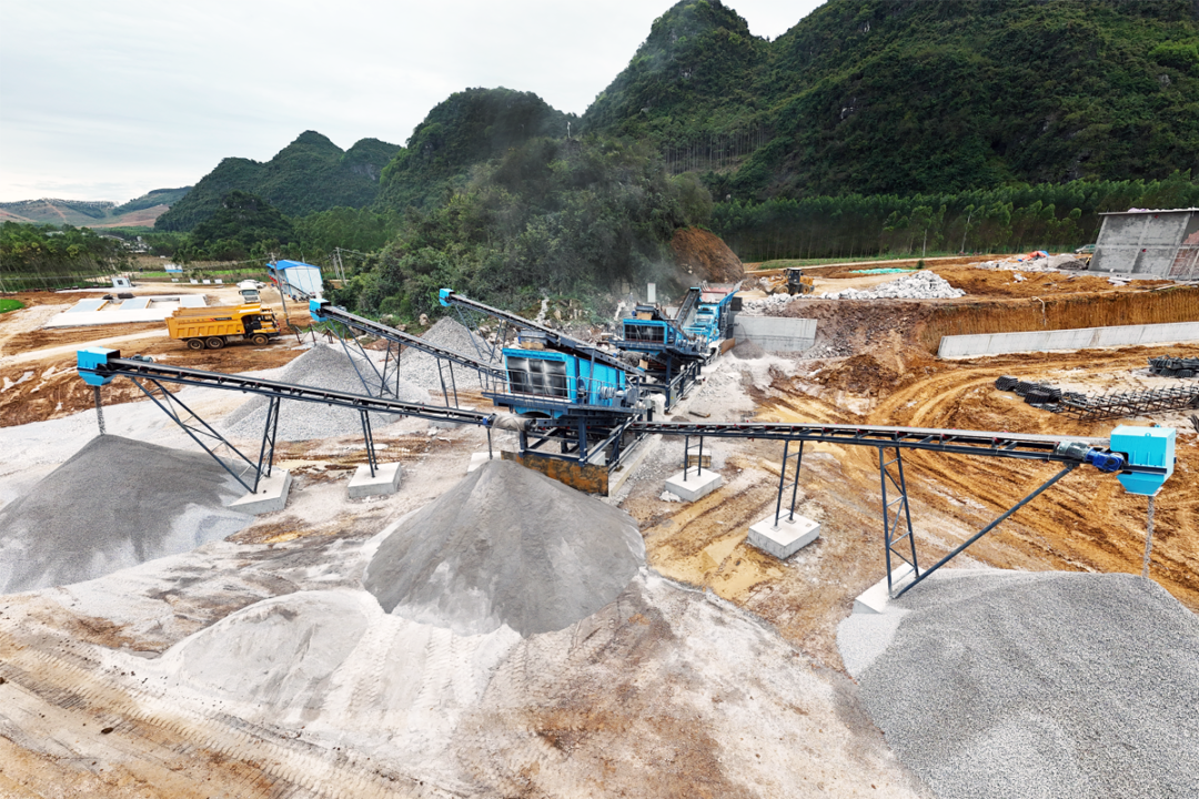 投產｜山美雪橇式模塊化破碎篩分裝備助力廣西石灰石破碎項目建設